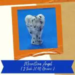 VSP VASTU SAMADHAN - 228 MOON STONE ANGEL FOR MEDITATION, EMOTIONAL BALANCE AND PROTECTION ( 2 Inch ) ( 40 Gram )