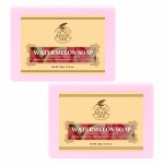 Khadi Ark Natural Watermlon Bath Soap|Herbal Soap|Natural Soap|Khadi Soap|Organic Soap for Men & Women 125gm Pack of 2