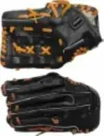 VIGOURZONE REAL LEATHER SUPREME BLACK BASEBALL GLOVE