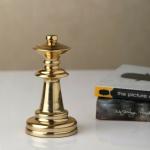 DMD Chess Queen Gold Small By De Maison Decor (2.5x2.5x5 )