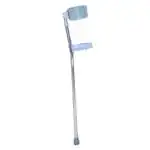 EASYCARE Aluminum Crutches Walking Stick Height adjustable : 86-117 CM Weight Handling Capacity 50 Kgs Light Weight