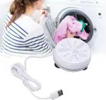 BREAZBELL Portable Washing Machine,USB Powered Mini Turbo Washing Machine and Dishwasher, Suitable for Travel,Business Trip,Home,Turbine Washer Turbine Washing Machine[ pack of 1]