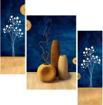 saf Multieffect UV Textured Panel Painting Digital Reprint 12 inch x 18 inch Painting (Without Frame, Pack of 3)