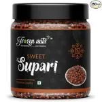 FROZEN NUTS Sweet Supari | Soft Betel Nuts l After Meal Mukhwas |Mouth Freshener Supari Jar Pack (250g)