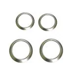 DELTA Glass Top Gas Stove Replacement Part O Ring for (2 Small+ 2 Big) Burner