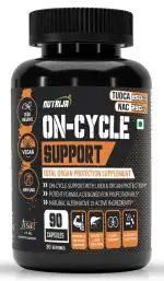 NutriJa On Cycle Support Supplement with TUDCA, Cordyceps - Support Liver, Kidney, Heart, Prevents Hair Loss, DHT Blocker, Estrogen Blocker (90 Capsules)