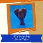 VSP VASTU SAMADHAN - 229 RED JASPER ANGEL FOR STRENGTH, GOALS, DESIRES AND MEDITATION ( 2 Inch ) ( 40 Gram )