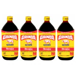 GAINDA Black Disinfectant Phenyl Liquid Streak-free Surface Floor Cleaner for Hospitals, Homes, Offices Ready to Use Solution Removes Dirt, Grime & Germs, 500ml pack of 4