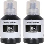 TEQUO 005 Ink 2 Bottle for Epson M1170, M1180, M2140,M1100, M1120, M1140 Printers Black - Twin Pack Ink Bottle