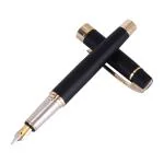 Auteur 792CHK Black Brass Black Ink Fountain Ink Pen