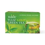 Kudos Tulsi Gold Green Tea | Weight Loss Management | 2g x 25 Bags | GMP Certified
