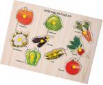 Childgossip Hot Selling Educational Learning Shapes, Names Vegetable Puzzle Toys For Kids (1 Pieces)