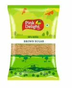 Pink Delight Natural Brown Sugar | Raw Sugar | Bhuri Shakkar | Bhuri Chini | 1 Kg Pack