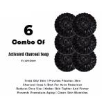 BADA HAIR Natural Handmade Soap Activated Charcoal Bath Soap |90GM | Pack of 6