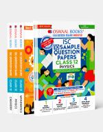 Oswaal ISC Physics, Chemistry & Maths Class 12 Sample Question Papers + Question Bank (Set of 6 Books) for 2023 Board Exam (based on the latest CISCE/ICSE Specimen Paper)