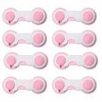 SYGA Pink Baby Safety Locks (1 M+ ) Pack of 8