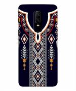 BHAI COVER Oneplus 6 , 1+6 Polycarbonate Beautiful Tribal Pattern Stylish Designer 3D Printed Mobile Phone Back Cover