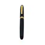 Auteur Premium Collection Matte Finish Black Color With Magnetic Cap , Diamond On-Top Roller Ball Pen & Golden Trims | Executive Roller Ball Pen With Magnetic Cap For Men Women Gift