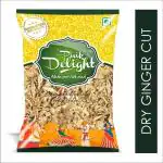Pink Delight Natural Sun Dried Sauth Cut | Soth Kataran/Sliced | Dry Ginger Cut | 100 Gm Pack