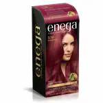 Enega nourishing no ammonia burgundy cream hair color with argan oil & green tea extract 120ml