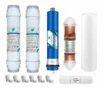 SHAPURE RO Service Filter kit for All Type of Water Purifier (Inline, Copper, Mineral, Housing, Connectors)(Yearly SHAPURE Kit) Works Up to 2500 TDS (KIT 1+1 COPPER8)