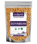Vedarth Organic Yellow Soya Bean (Whole) (3 kg)