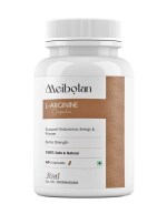 MEIBOTAN L-Arginine 800mg gym supplement to enhance endurance, power muscle growth and give extra strength & energy (60 Veg Capsules)