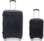 it luggage Skulls II ABS Hardsided Suitcase Expandable8 Wheel Trolley Fashion Luggage Combo-Large-80.5cm and Small-54.6cm
