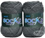 M.G Enterprise wool, Nylon Socks yarn ocho Mouse Grey 200 Grams.