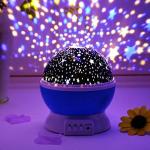 Fitaza Colorful Galaxy Moon Star Master Projector Lamp lights For bedroom, Decoration Night Lamp (4 cm, Multicolor)