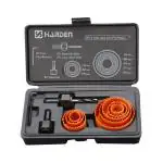 Harden 11 Pieces Professional Hole Saw Kit for Wood (19-64mm) - 610546