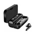 U SMART M29 PRO Wireless Bluetooth Earbuds with Touch Control and Dual LED Charging Display, 140H Playtime Headphones with Noise Cancellation Gaming TWS (Black, 1 Pair).