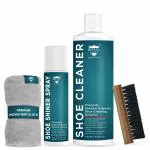 ROYAL CARE PROFESSIONAL Shoe Cleaner Foam Spray ULTIMATE SOLUTION CLEAN & SHINE KIT 500 ML Cleaning Foam | Works on Leather, Whites, Nubuck, Golf Shoes, Basketball Shoes, Boots, Sandals