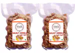 Power Kashmir Walnut Kernels 1 Kg (500x2) Light Halves, Akhrot Giri Magaz, Walnuts Without Shell