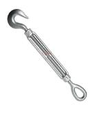 Saifpro Stainless Steel Turnbuckle Hook And Eye Wire Rope Tensioner - M24