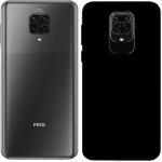 CarryWrap Back Cover for Poco M2 Pro (Black, Shock Proof, Pack of: 1)