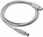 BIGGEAR 1.5 Mtr USB 2.0 High Speed Printer Cable Compatible for HP, Canon