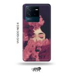 Tweakymod Printed Shy Girl Back Cover For Vivo IQOO Neo 6