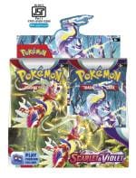 Moonza Pokemon TCG : Scarlet & Violet 36 Booster Pack For Kid's, Adult