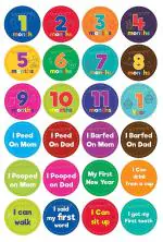 Svm Craft Multicolour Newborn Stickers (Pack Of 24)