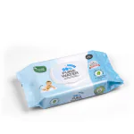 Mother Sparsh 98% Pure Water Wipes | Plant Based | pH Balanced | 60 Pcs (Pack of 1)