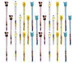 Neel Plastic Cartoon Theme Pencils Push For Kids