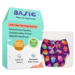 BASIC Cloth Diaper with EasySnap & Quick Dry UltraThin pads | Trim Fitting, Dries 2 times faster
