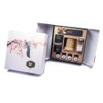 Zoroy Luxury Chocolate Gift Hamper | diwali A peacock design Hamper Gift box with Electric diffuser and assorted goodies 400gms | Deepavali Chocolate Gifts Combo | Online Chocolate For Gifting