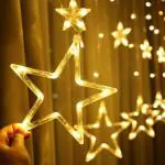 GHAR KI KHUSHIYA STAR LIGHT DIWALI DECORATION LIGHT | Christmas Star Lights ( YELLOW )