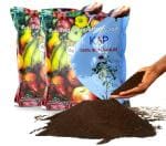 KAP Organic Bio Manure for Home and Kitchen Garden Plants - 2 KG (Pack of 2 X 1 kg)