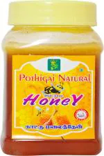 POTHIGAI NATURAL - Wild Forest Honey 500g 100% Natural /No Artificial Color/ No Artificial Flavour