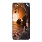 GADGETSWRAP Printed Vinyl Skin Sticker for Samsung Galaxy S20 FE - surface of planet trappist 1f