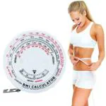 MyHomesWorld Body Tape Measure Fat Caliper Set Tester Body Mass Index Round Fat Measurement Retractable Fitness | 1.5m Measuring Tape | Measuring Tape for Body (PACK OF 1)
