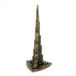 Tej Gifts Dubai Burj Khalifa Metal Statue/Showpiece Sculpture for Home Decor, Tabletop, Offices, Ideal Gifting Item for Any Occasion (Large)